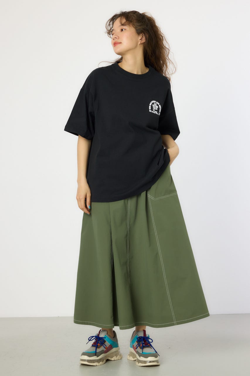 【UNISEX】PATCH CLOTH Tシャツ BLK M