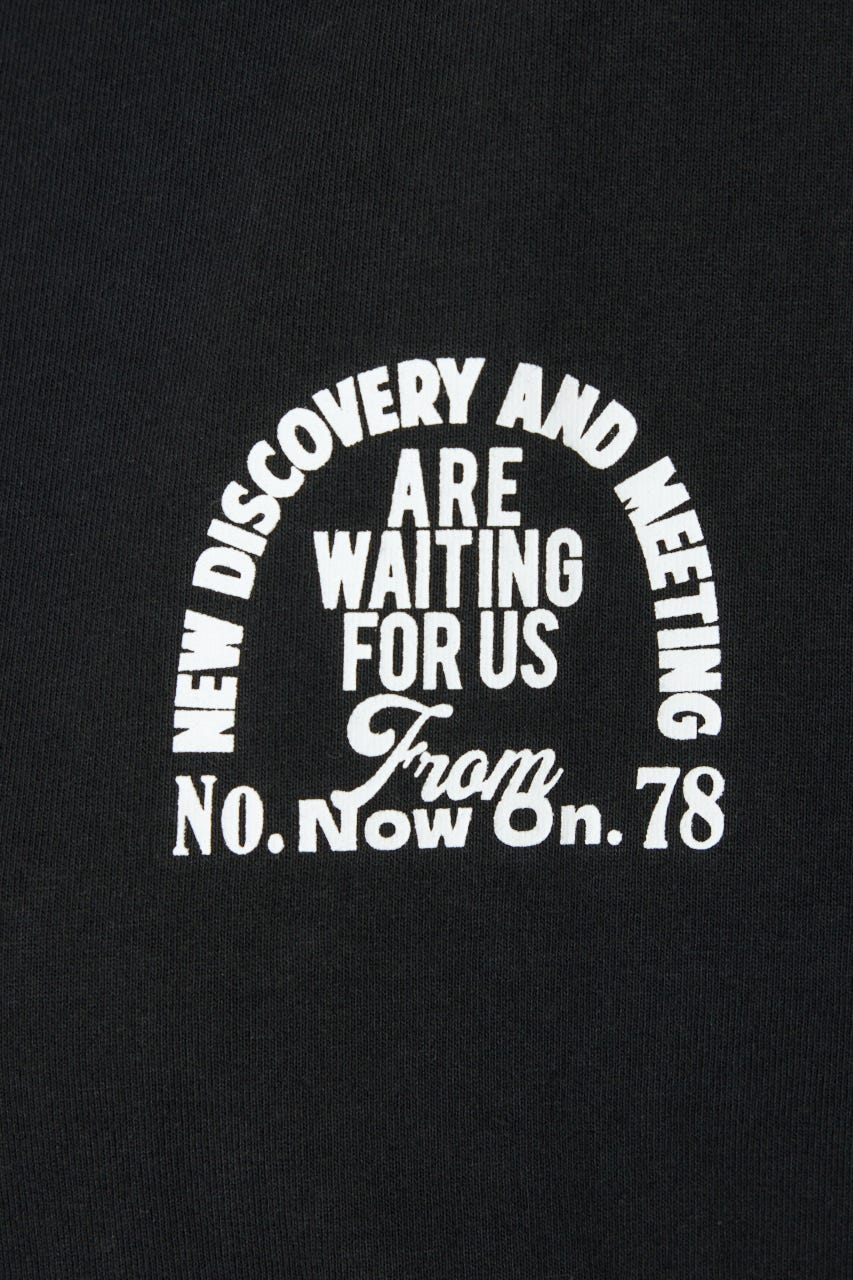 【UNISEX】PATCH CLOTH Tシャツ BLK M