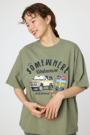 【UNISEX】PATCH CLOTH Tシャツ