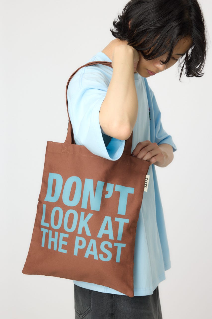 【UNISEX】メッセージトートバッグ BRN FREE