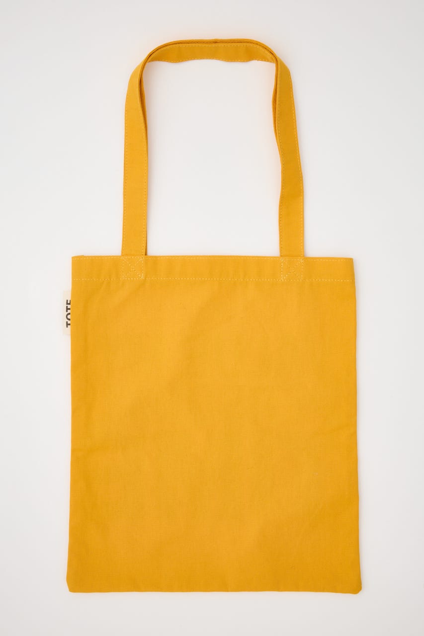 【UNISEX】メッセージトートバッグ YEL FREE