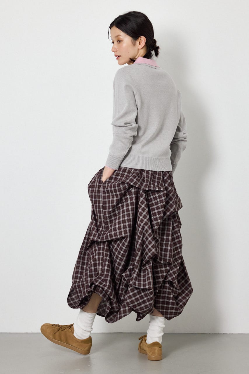 (UNISEX)【AW先行予約アイテム】SHAREニットポロシャツ L/T.GRY M