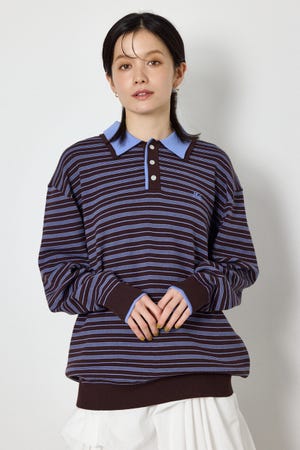 (UNISEX)【AW先行予約アイテム】SHAREニットポロシャツ