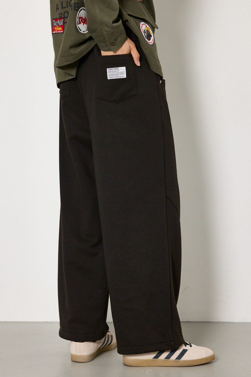 (UNISEX)SHARE スウェットパンツ BLK M