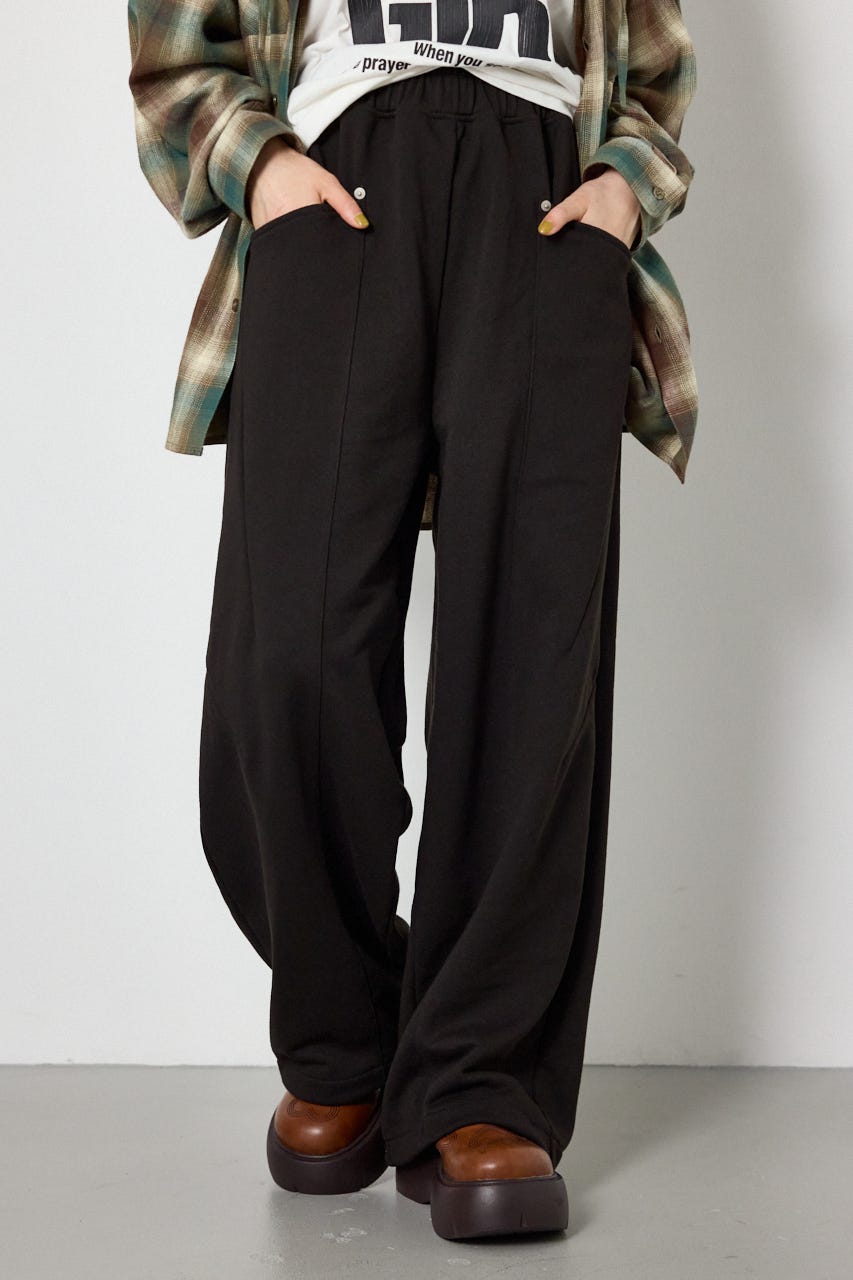 (UNISEX)【AW先行予約アイテム】SHARE スウェットパンツ BLK M