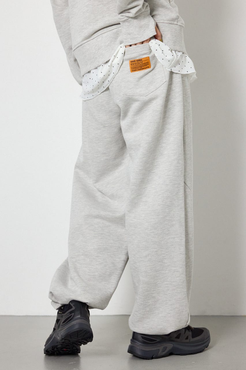 (UNISEX)【AW先行予約アイテム】SHARE スウェットパンツ L/T.GRY L