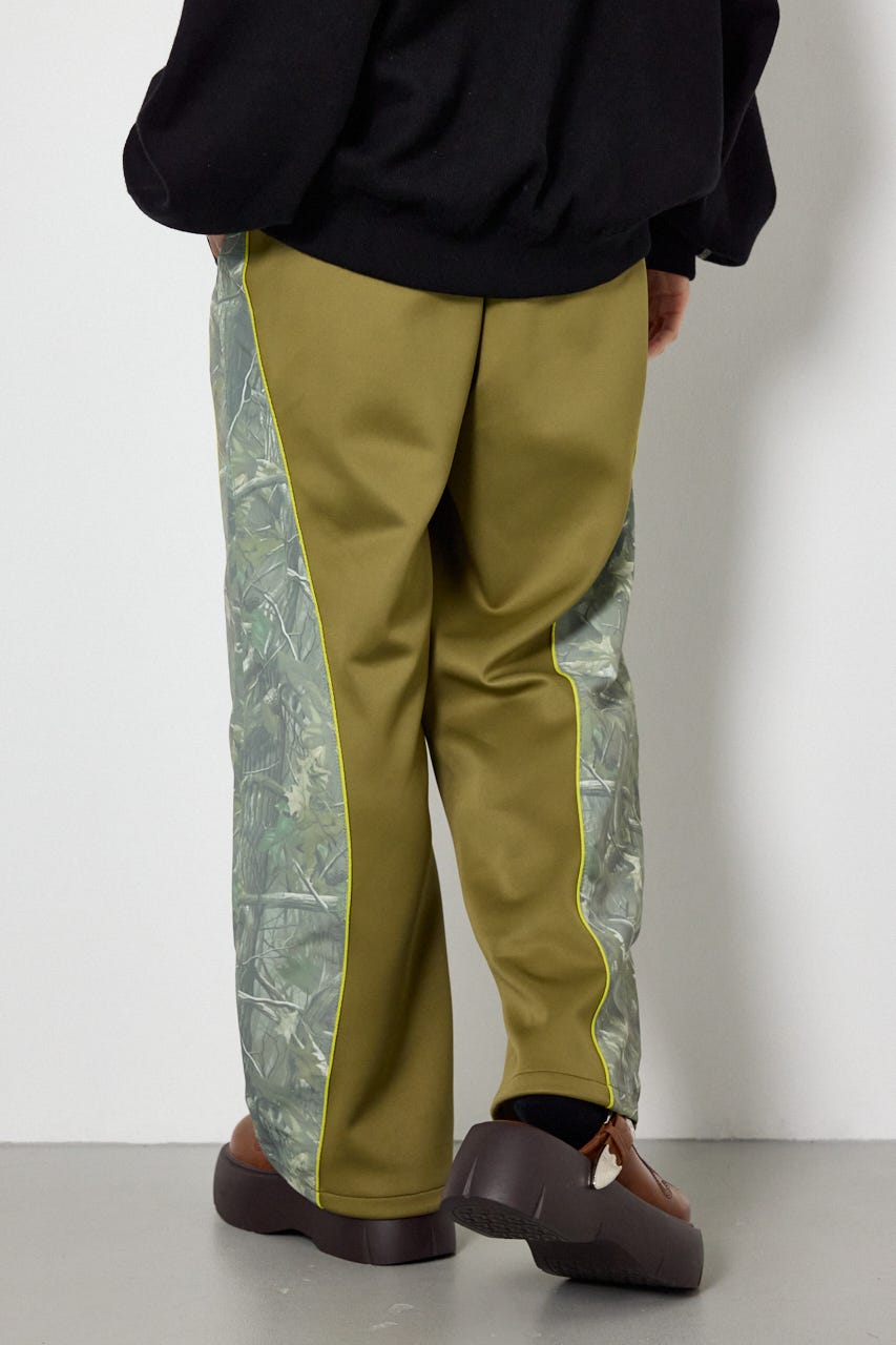 【UNISEX】サイドパターンドッキングパンツ 柄KHA M