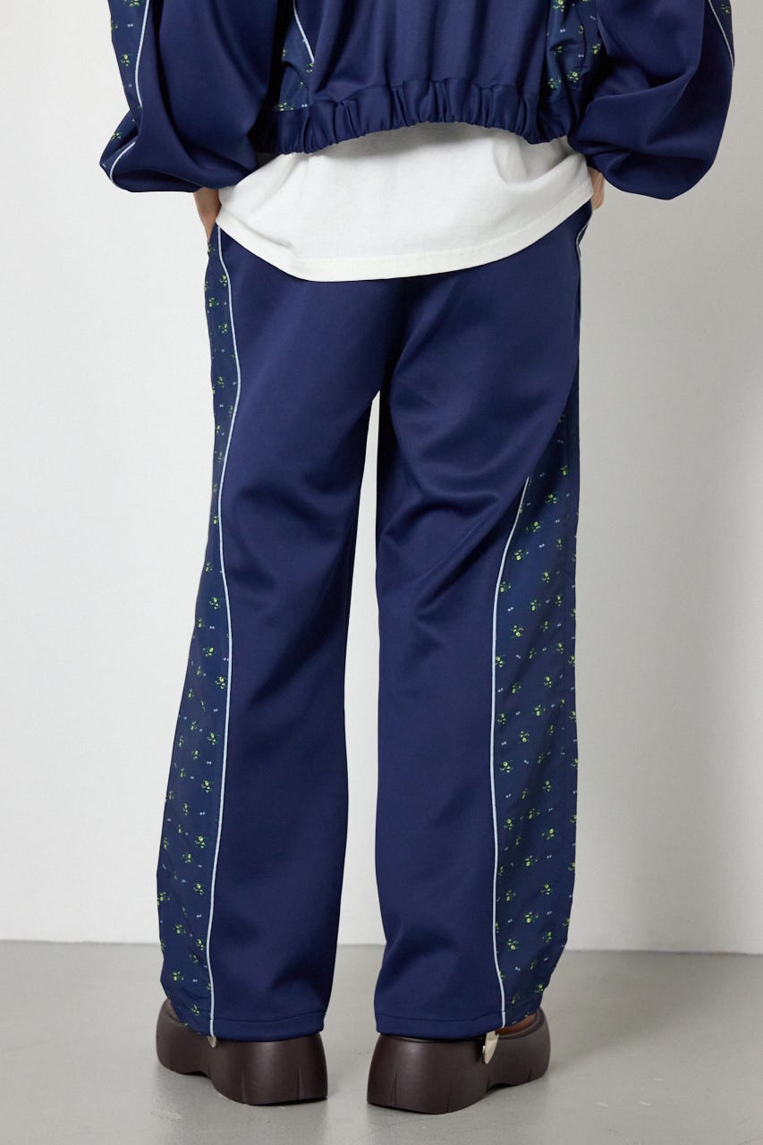 【UNISEX】サイドパターンドッキングパンツ 柄NVY M