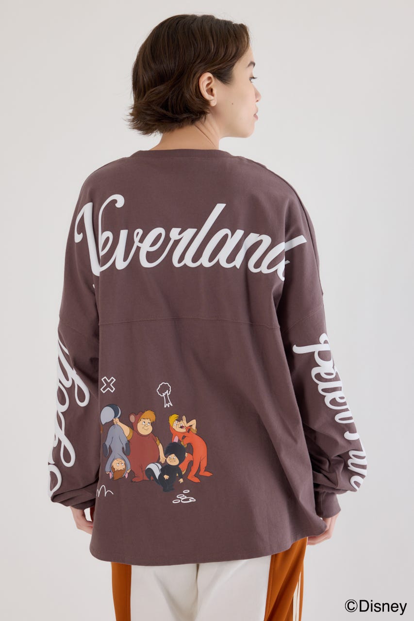 【UNISEX】(Disney)ロングスリーブトップス BRN L