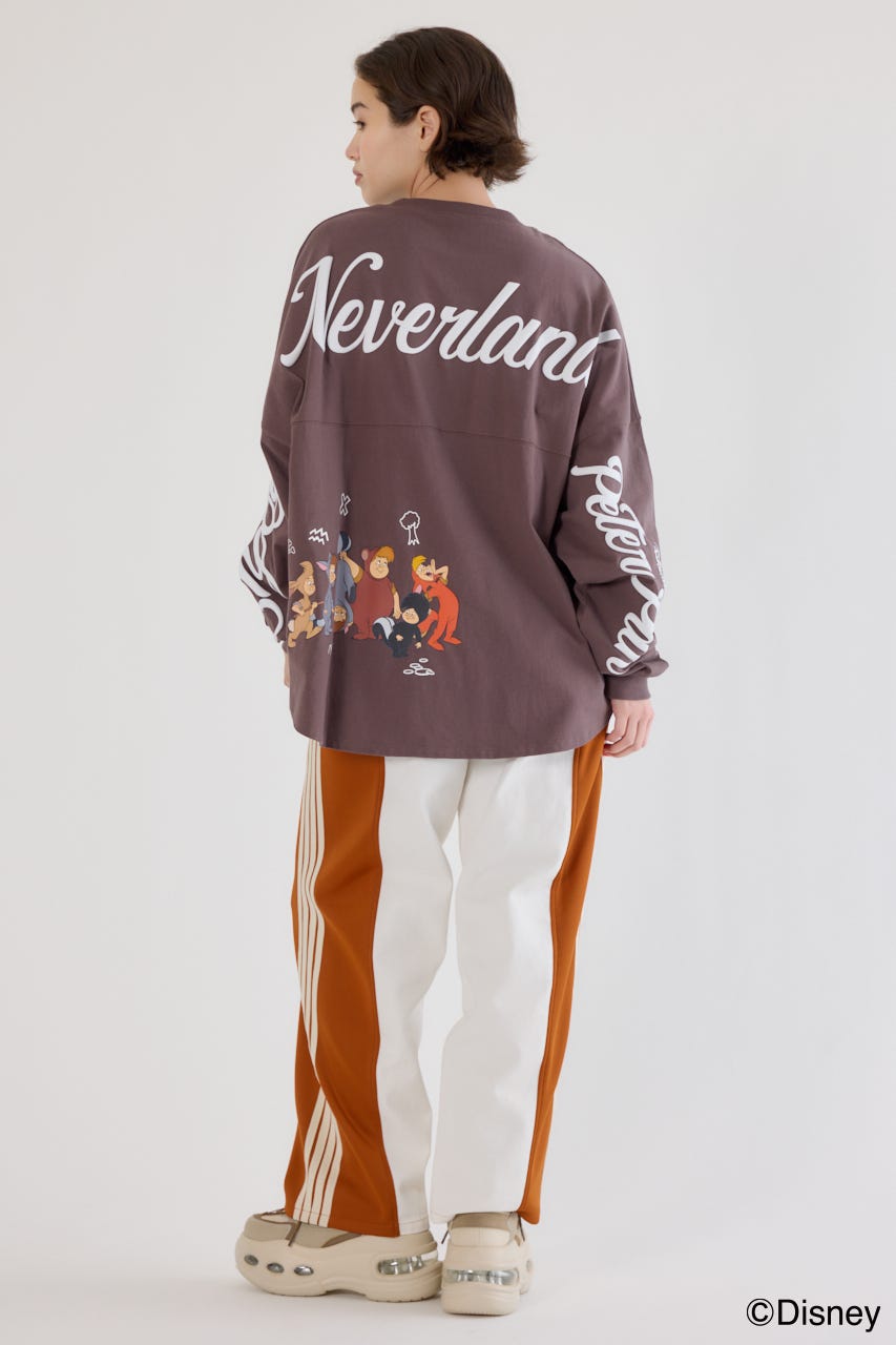 【UNISEX】(Disney)ロングスリーブトップス BRN L