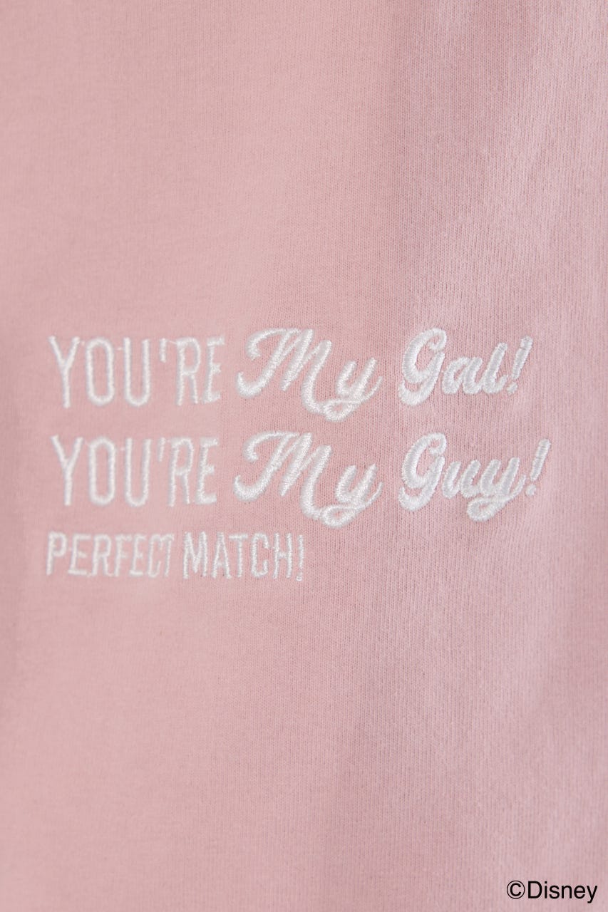 【UNISEX】(Disney)ロングスリーブトップス L/PNK M