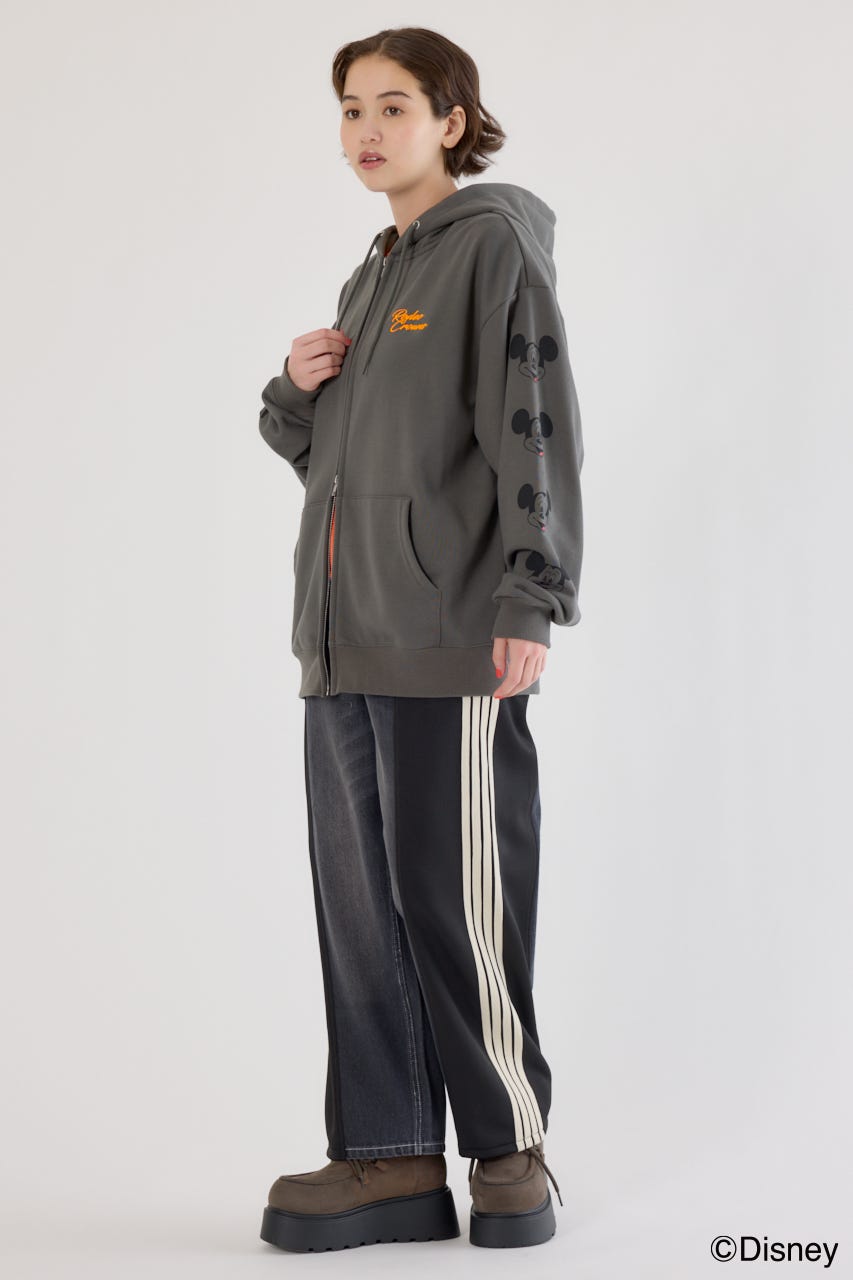 【UNISEX】(Disney)ZIPパーカー C.GRY FREE
