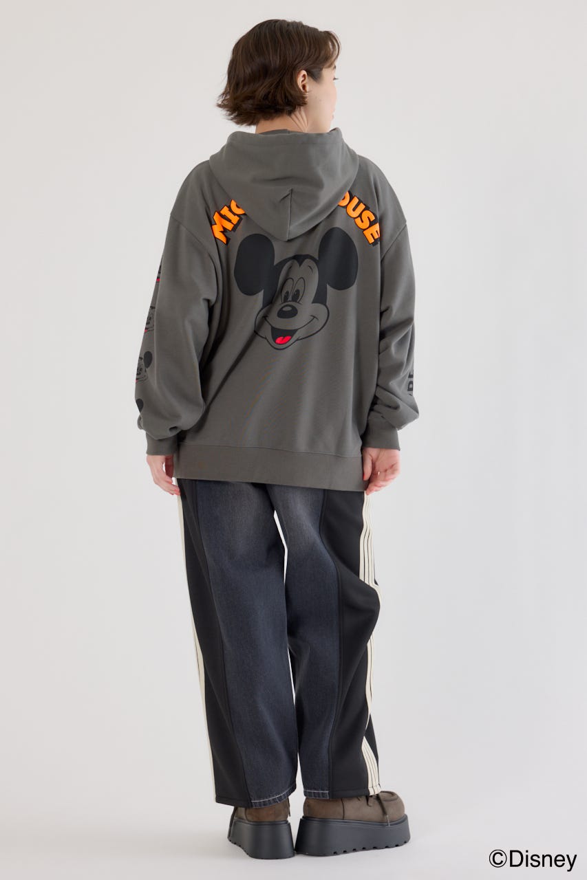 【UNISEX】(Disney)ZIPパーカー C.GRY FREE