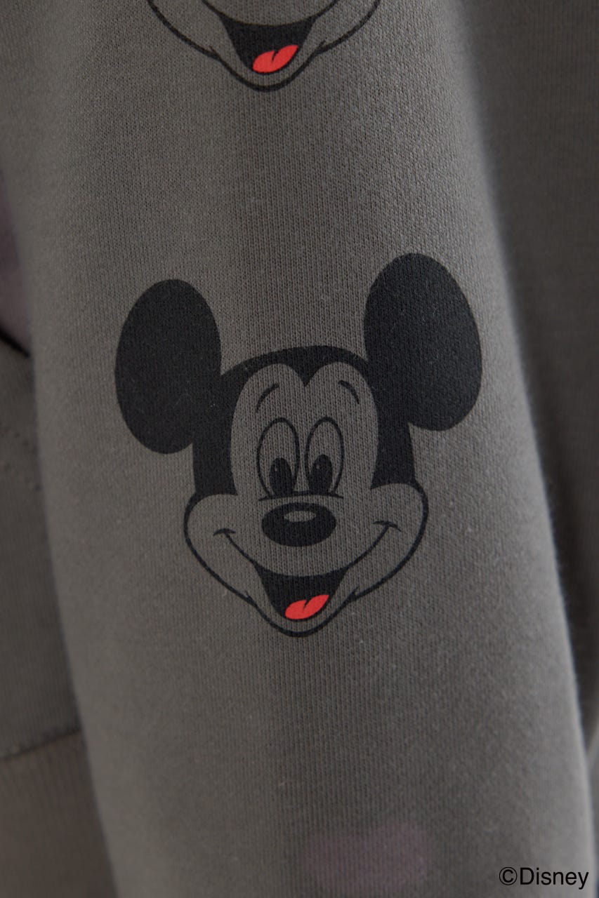 【UNISEX】(Disney)ZIPパーカー C.GRY FREE