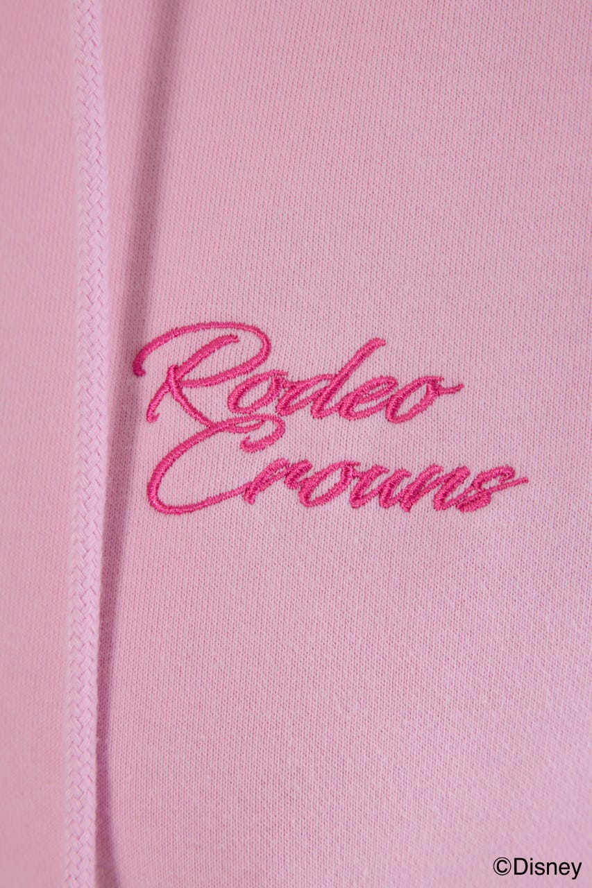 【UNISEX】(Disney)ZIPパーカー L/PNK FREE