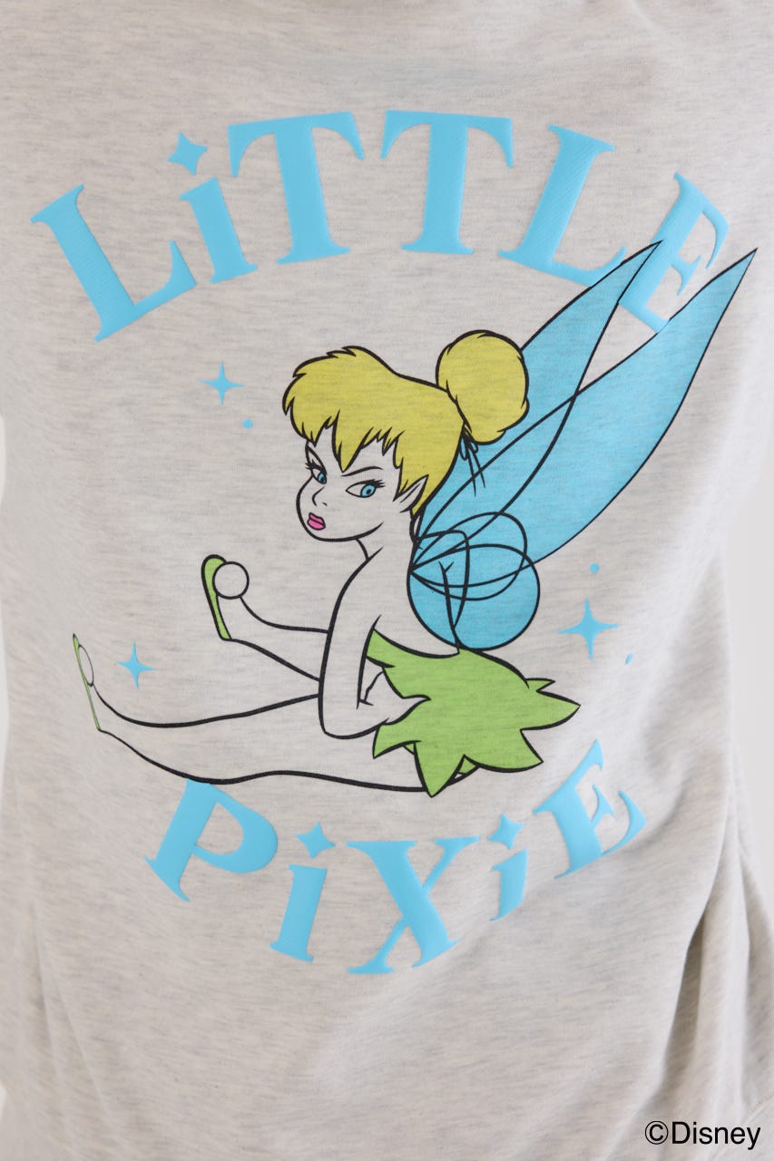 【UNISEX】(Disney)ZIPパーカー L/T.GRY FREE
