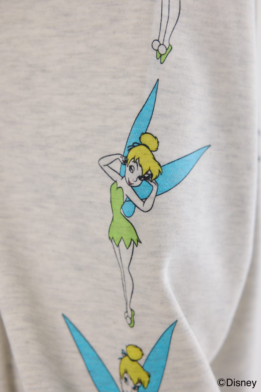 【UNISEX】(Disney)ZIPパーカー L/T.GRY FREE