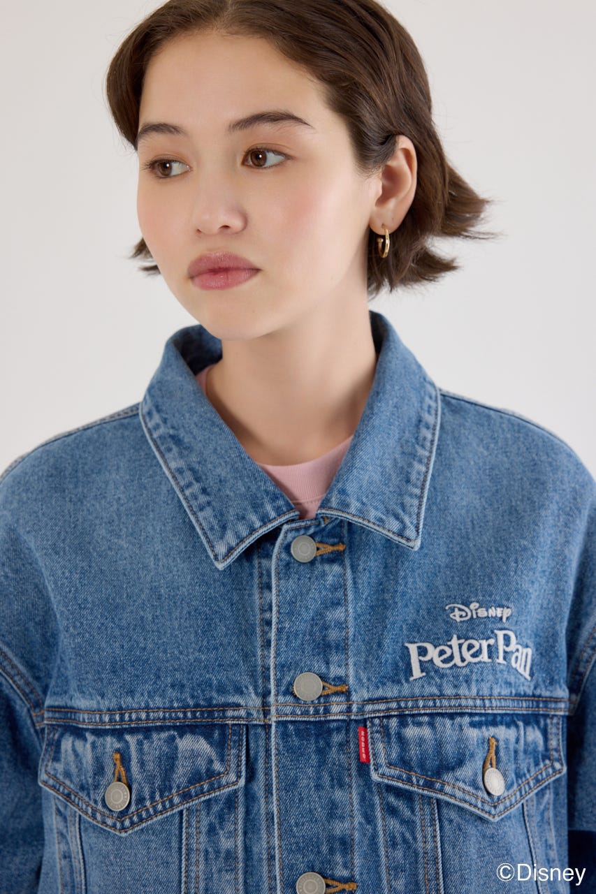 【UNISEX】(Peter Pan) DENIMジャケット BLU FREE