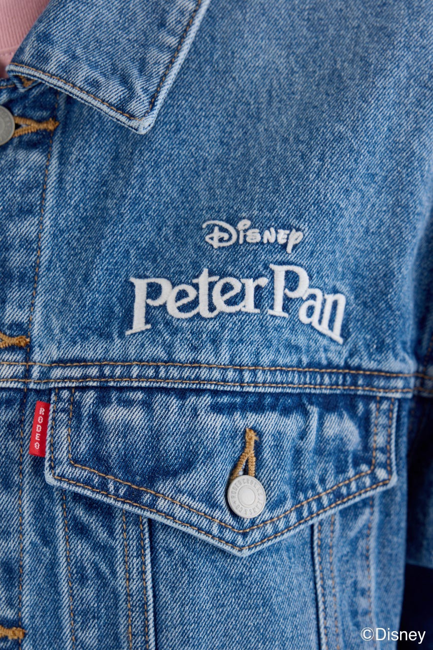 【UNISEX】(Peter Pan) DENIMジャケット BLU FREE
