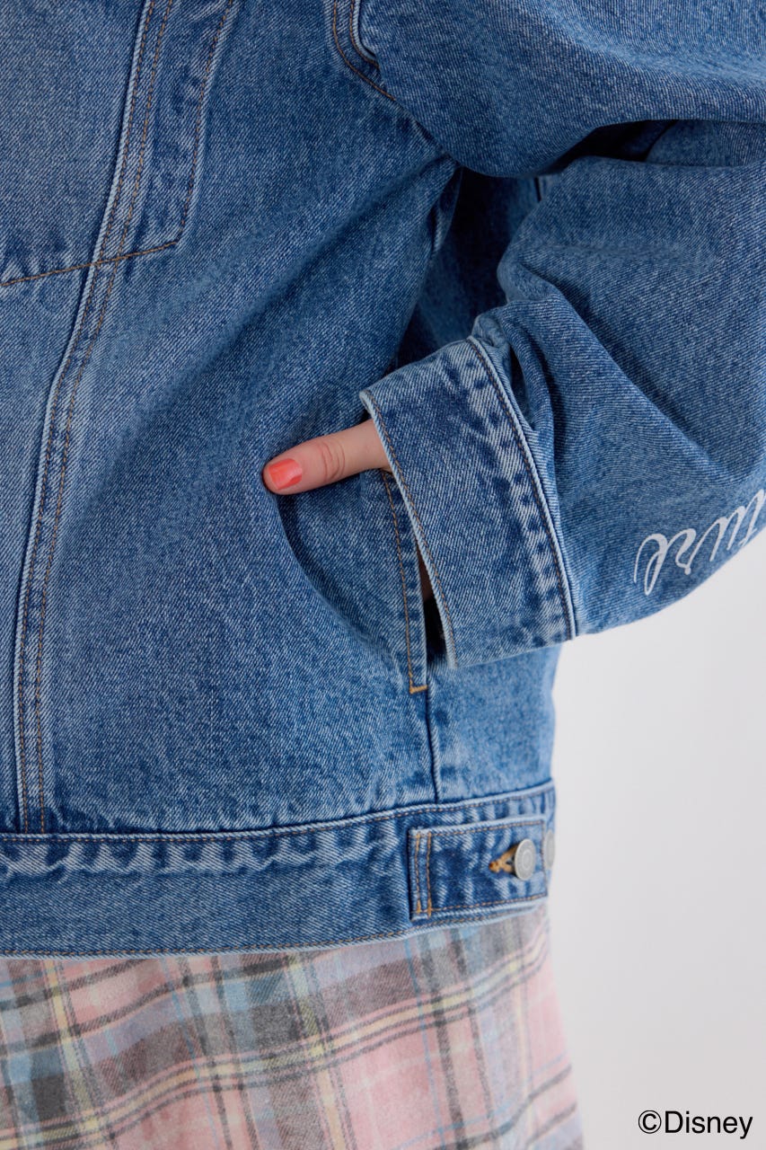 【UNISEX】(Peter Pan) DENIMジャケット BLU FREE