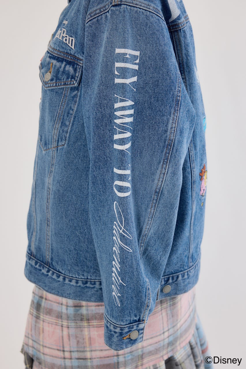 【UNISEX】(Peter Pan) DENIMジャケット BLU FREE