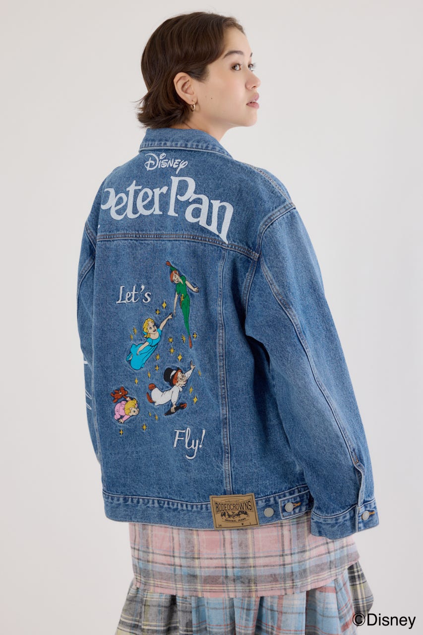 【UNISEX】(Peter Pan) DENIMジャケット BLU FREE