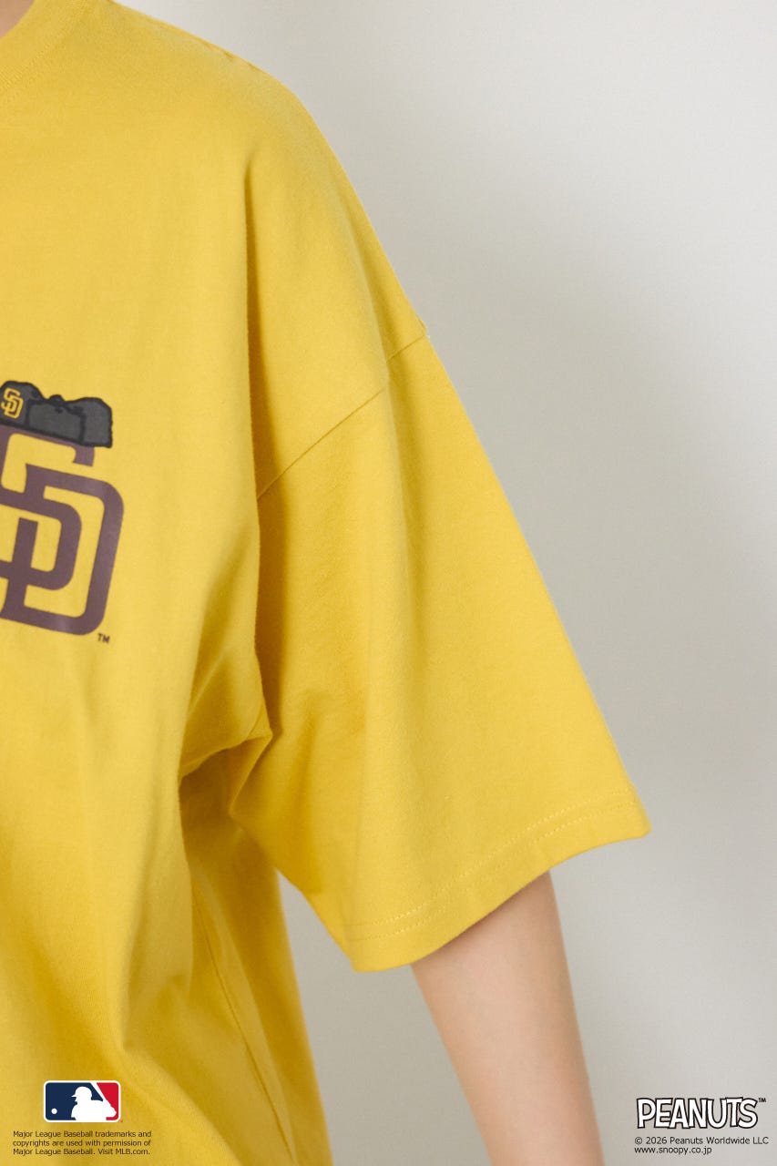 (MLBxPEANUTS)Tシャツ YEL L