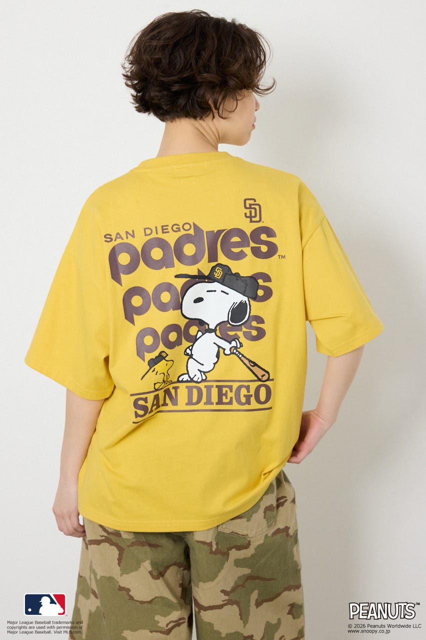 (MLBxPEANUTS)Tシャツ YEL L