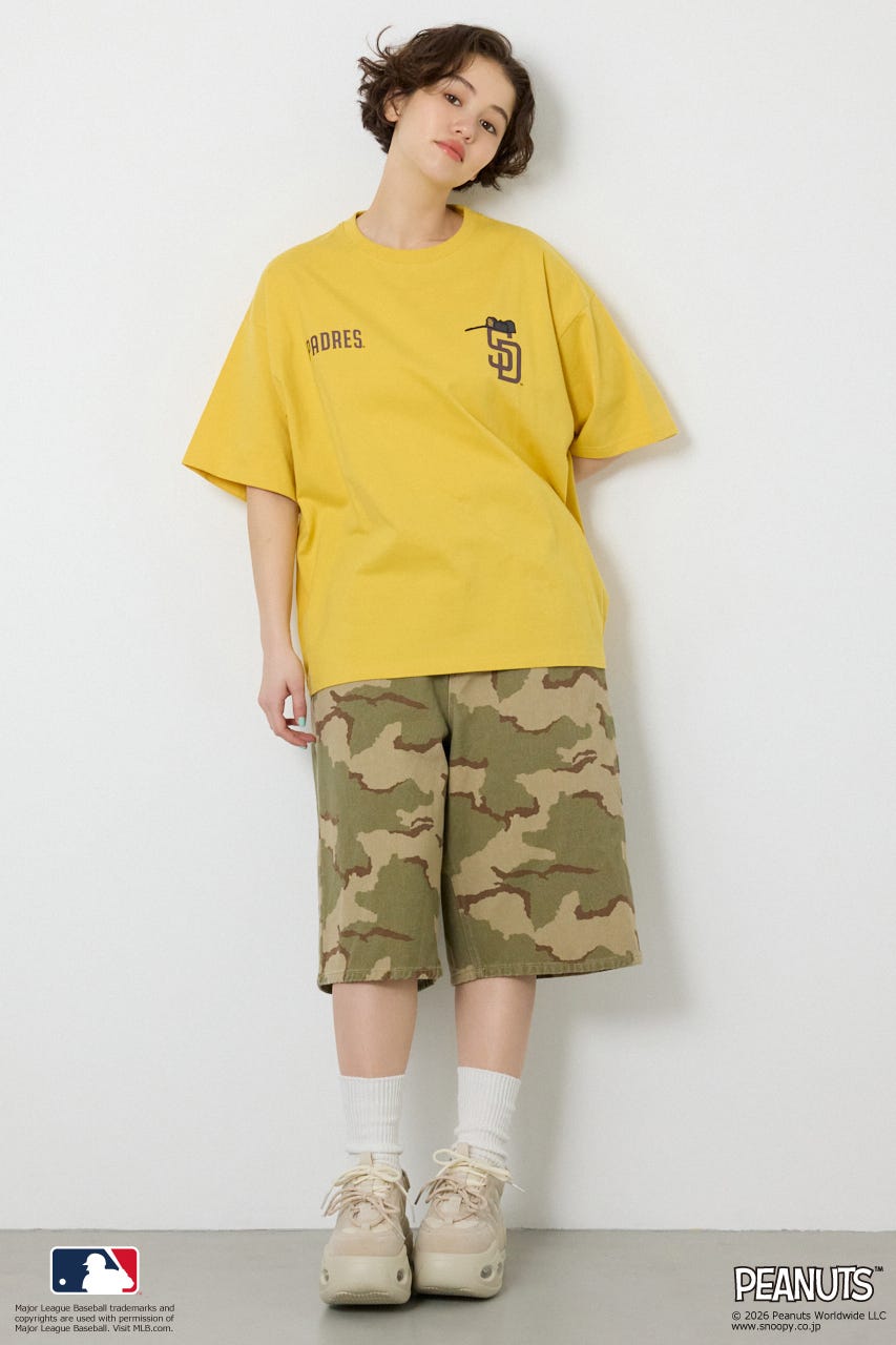 (MLBxPEANUTS)Tシャツ YEL L