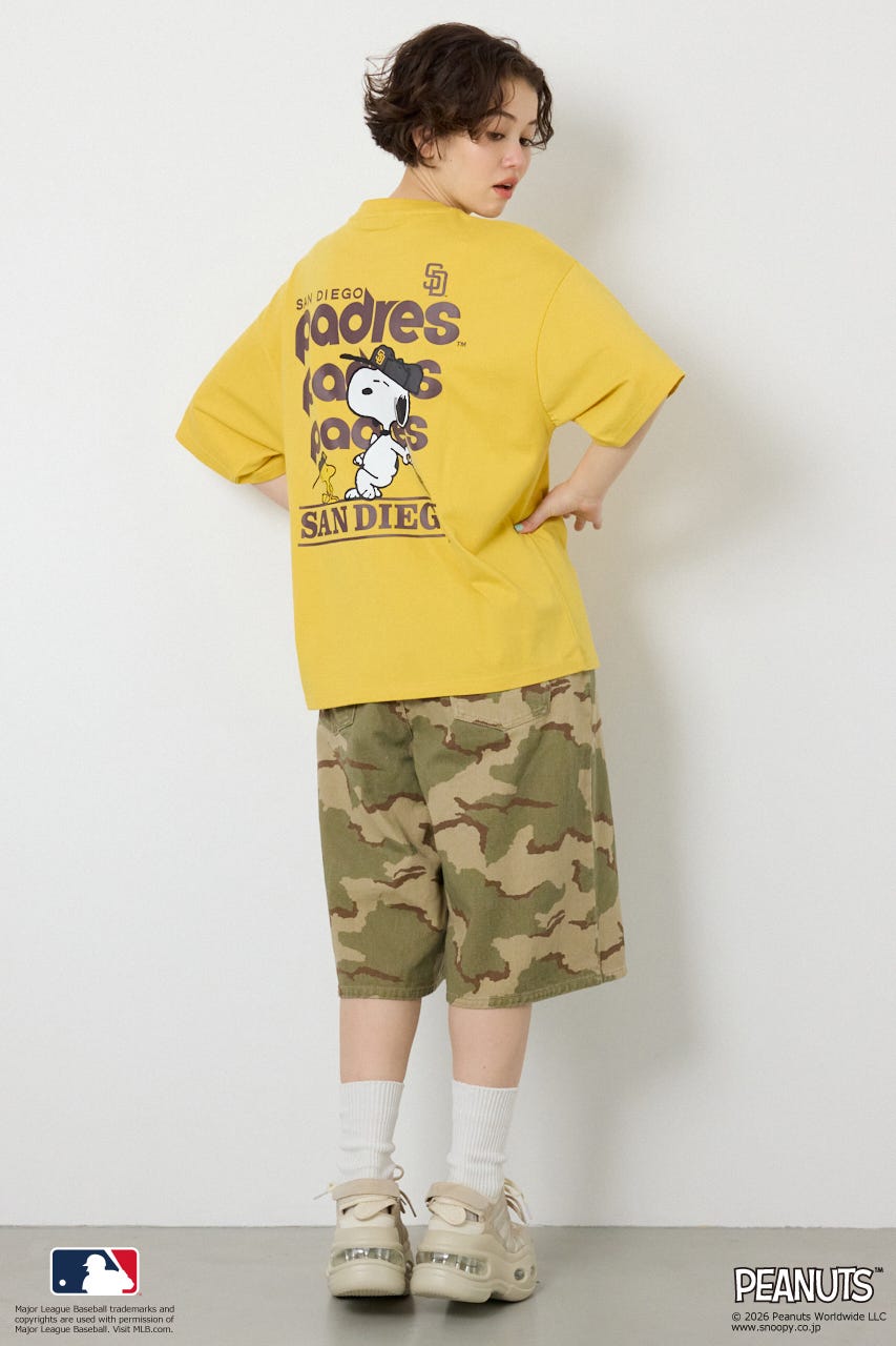 (MLBxPEANUTS)Tシャツ YEL L