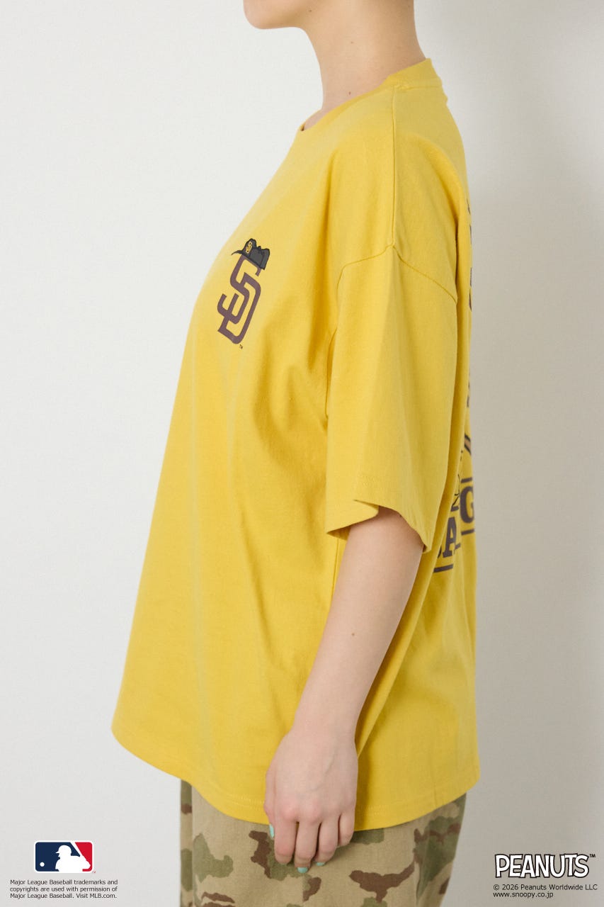 (MLBxPEANUTS)Tシャツ YEL L