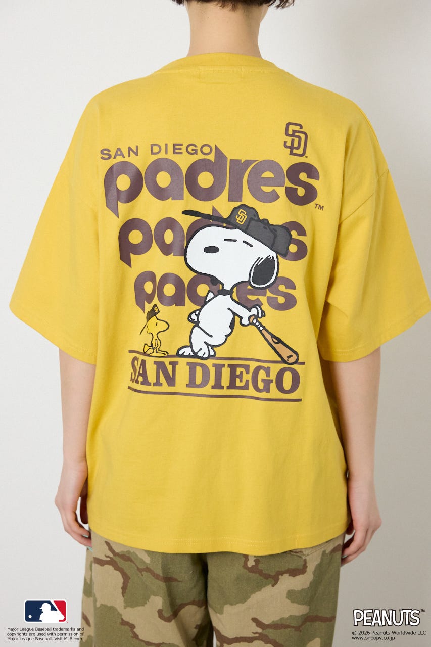 (MLBxPEANUTS)Tシャツ YEL L