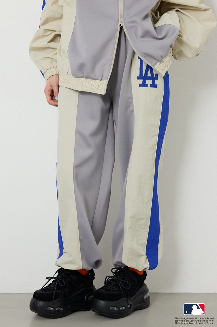 (MLB)ドッキングトラックパンツ L/GRY L