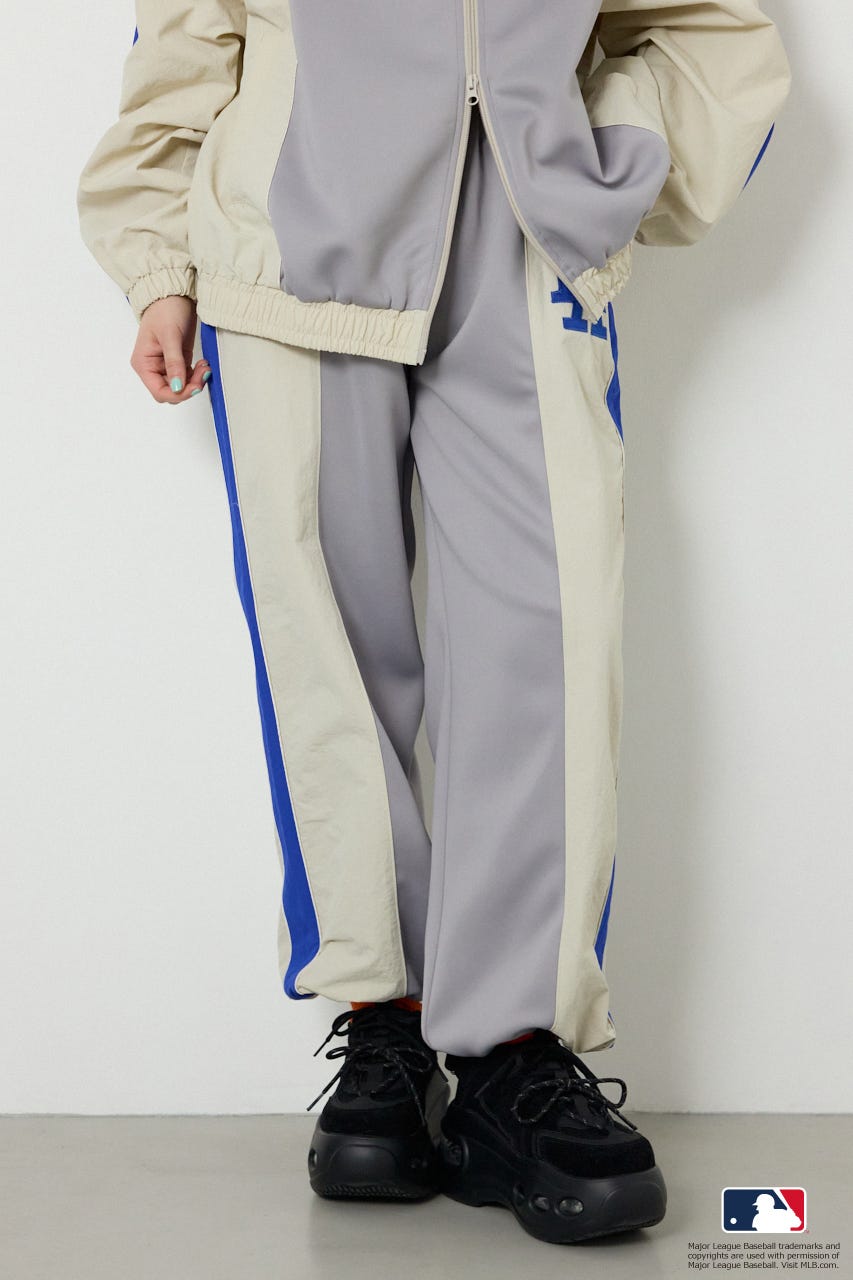 (MLB)ドッキングトラックパンツ L/GRY L