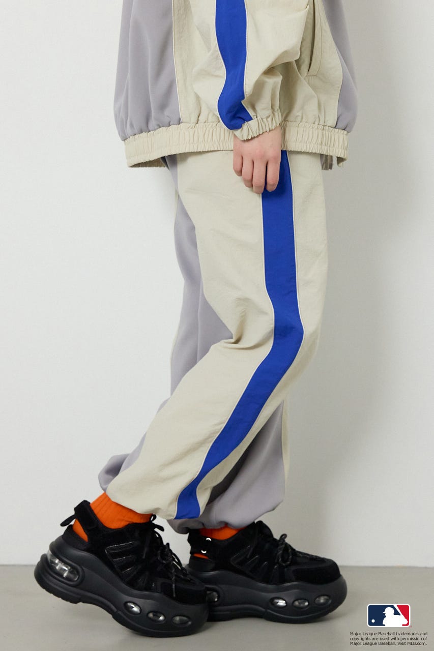 (MLB)ドッキングトラックパンツ L/GRY L