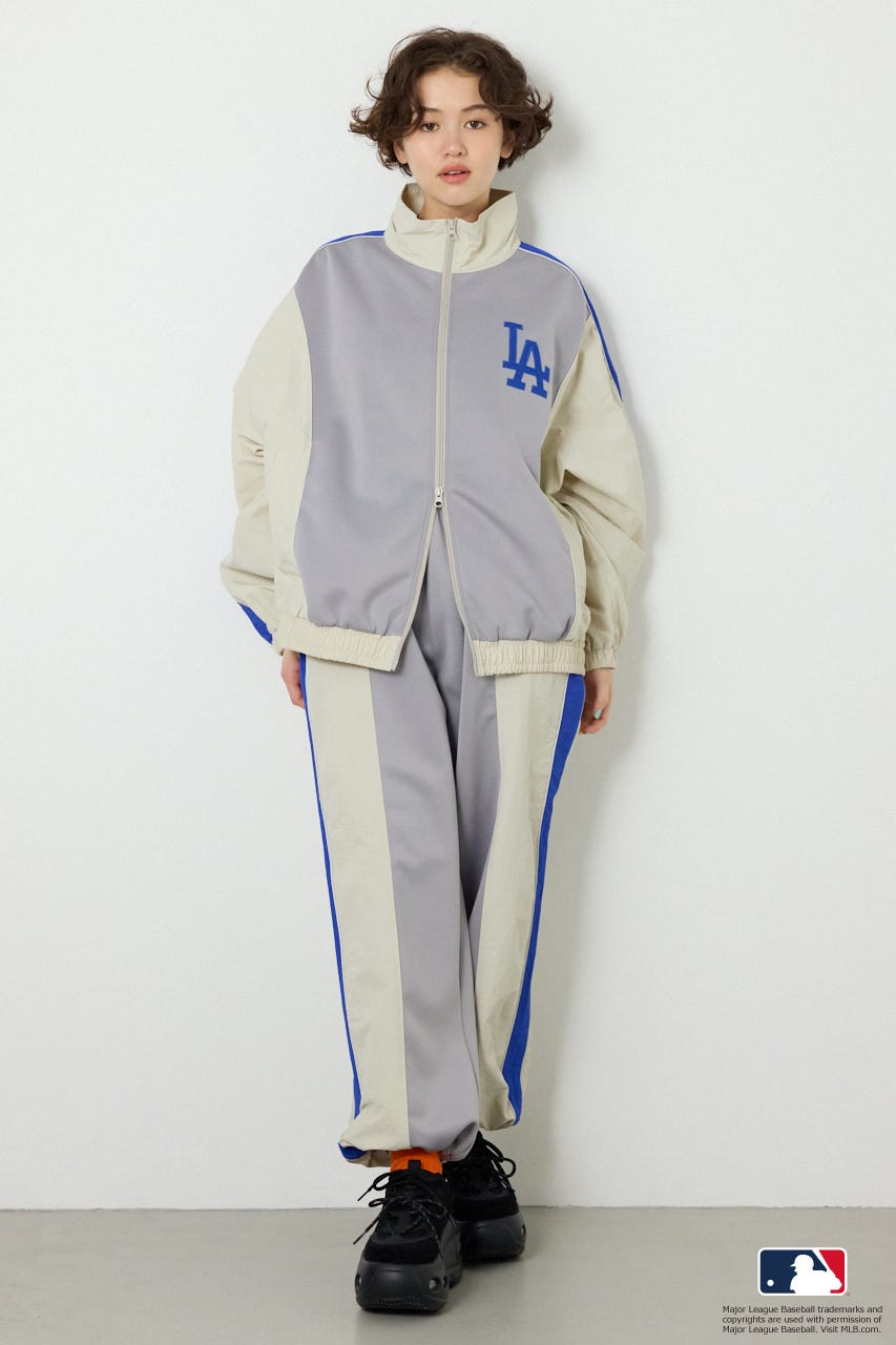 (MLB)ドッキングトラックパンツ L/GRY L