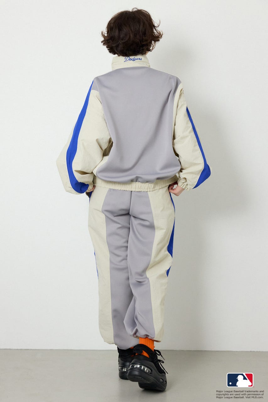 (MLB)ドッキングトラックパンツ L/GRY L