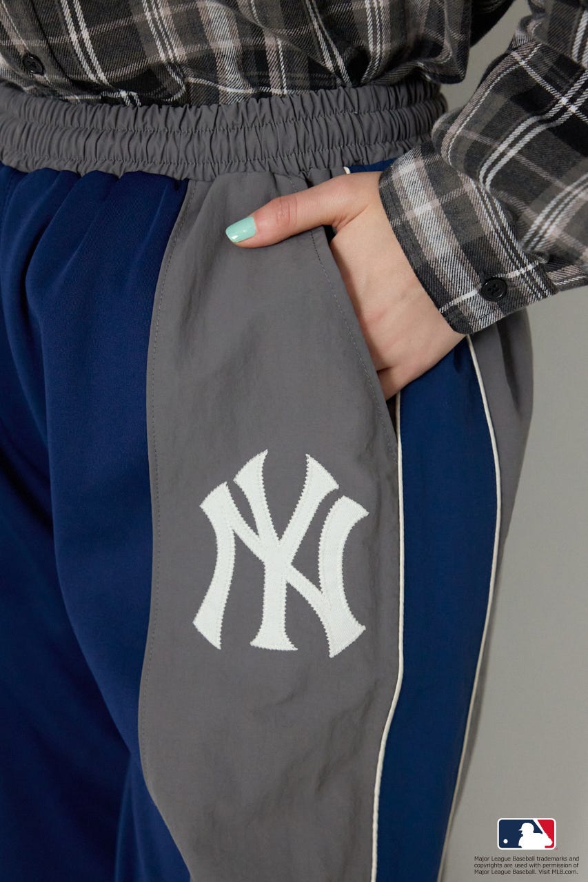 (MLB)ドッキングトラックパンツ NVY M