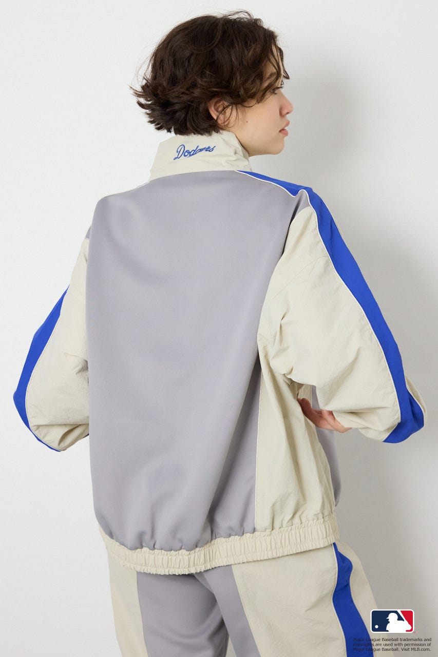 (MLB)ドッキングトラックジャケット L/GRY FREE