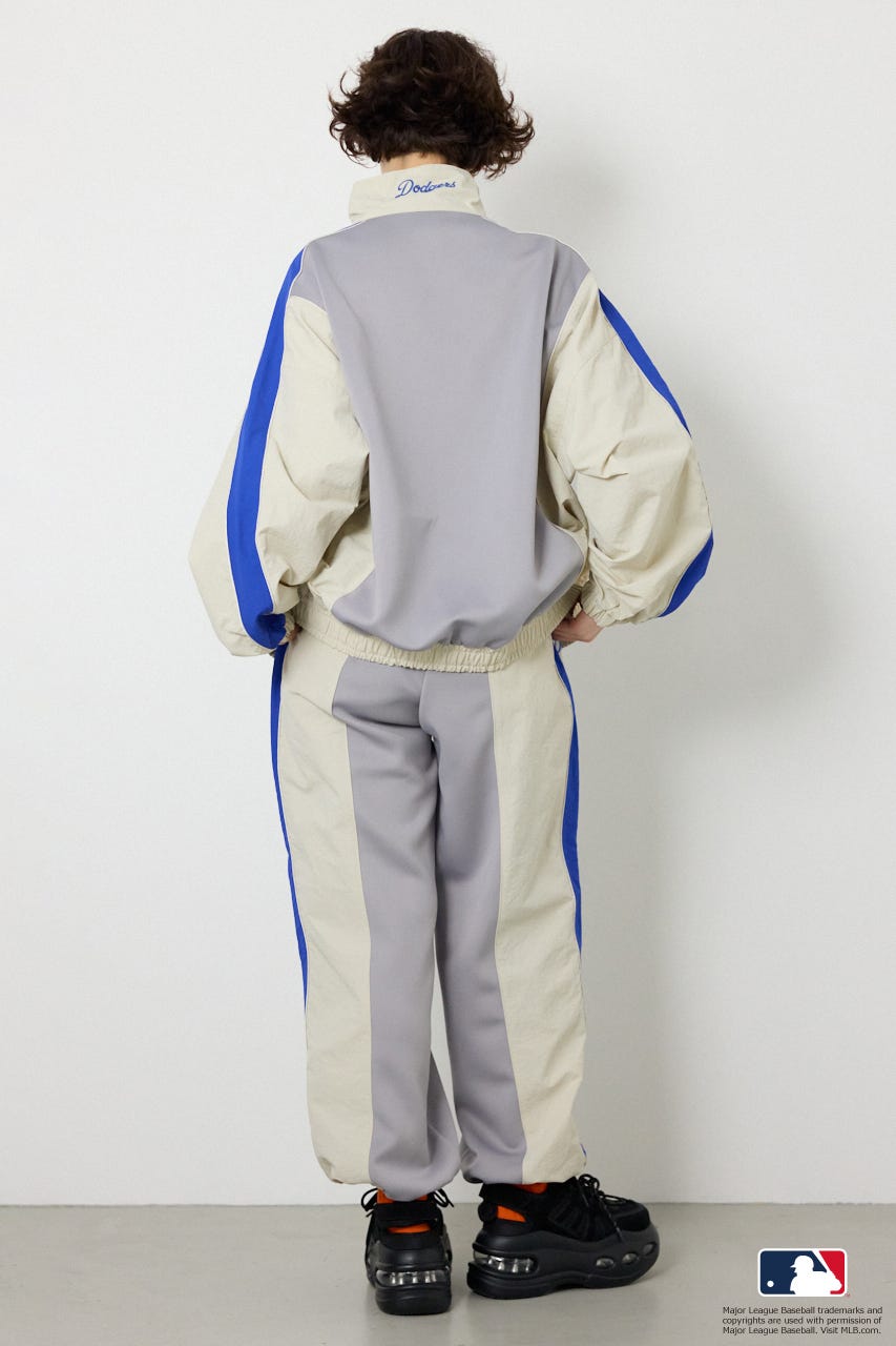 (MLB)ドッキングトラックジャケット L/GRY FREE