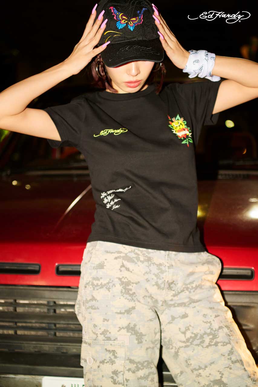 (Ed Hardy) Eagle Tシャツ BLK L