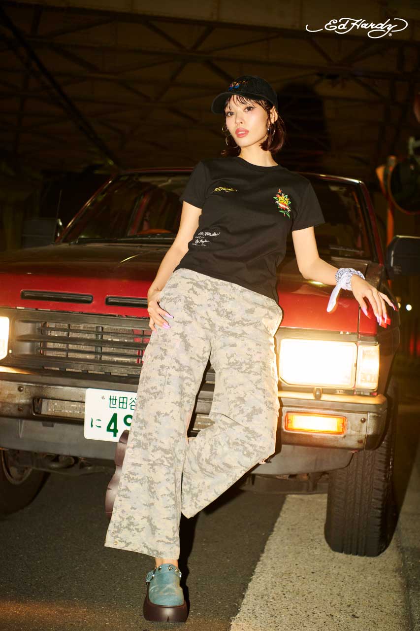 (Ed Hardy) Eagle Tシャツ BLK L