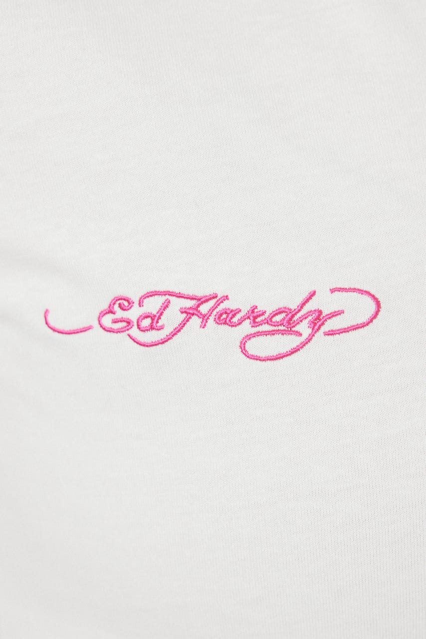 (Ed Hardy) Eagle Tシャツ O/WHT L