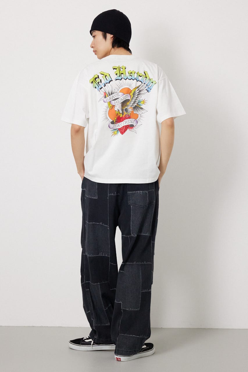 (Ed Hardy) Eagle Tシャツ O/WHT L