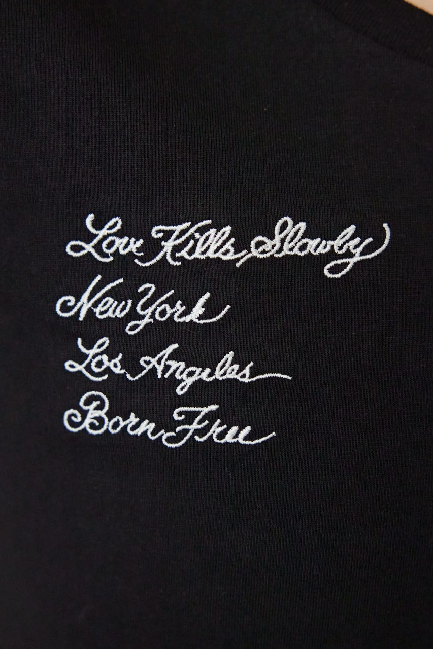 (Ed Hardy) ETERNAL LOVE Tシャツ BLK M