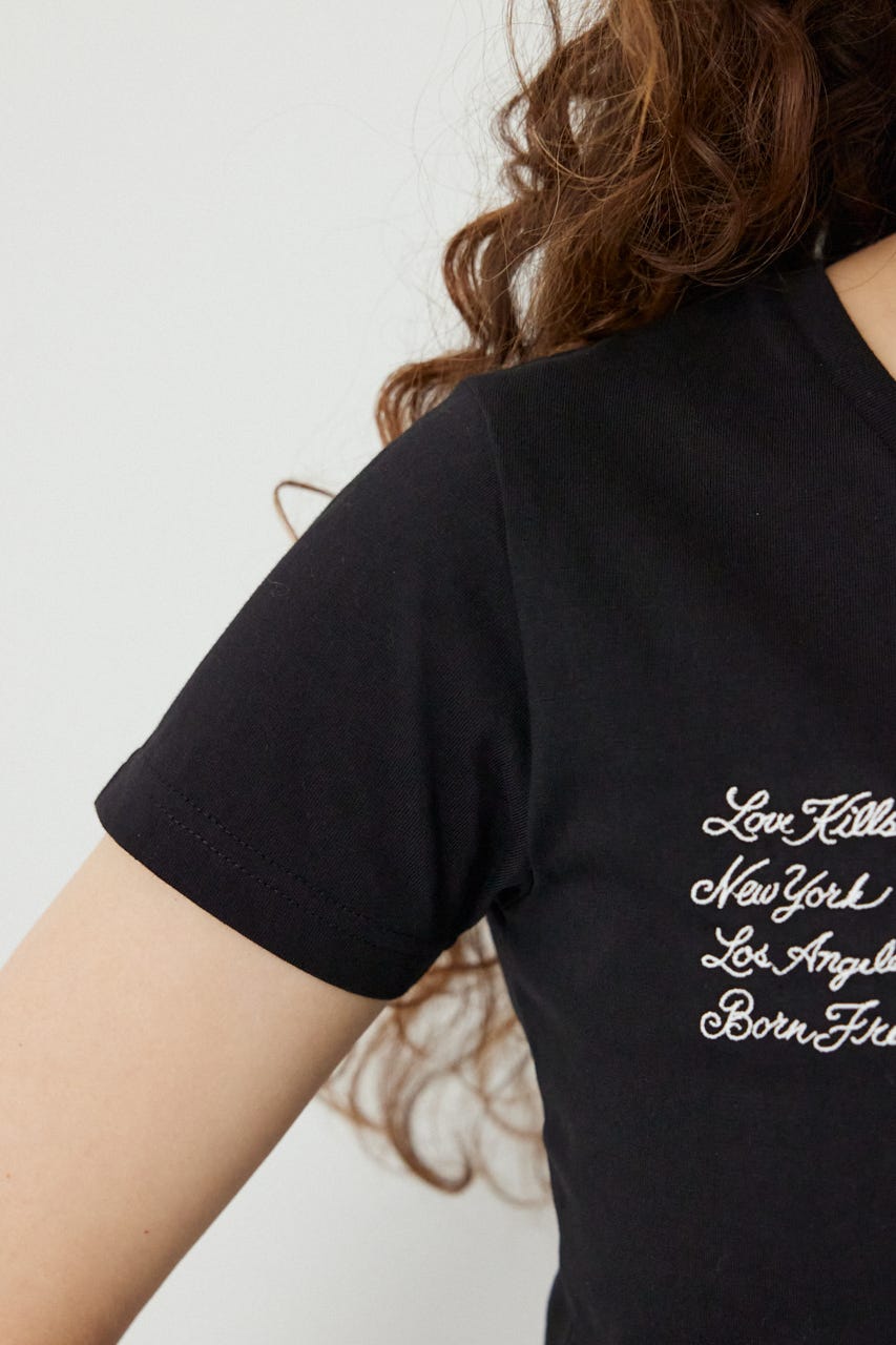 (Ed Hardy) ETERNAL LOVE Tシャツ BLK M