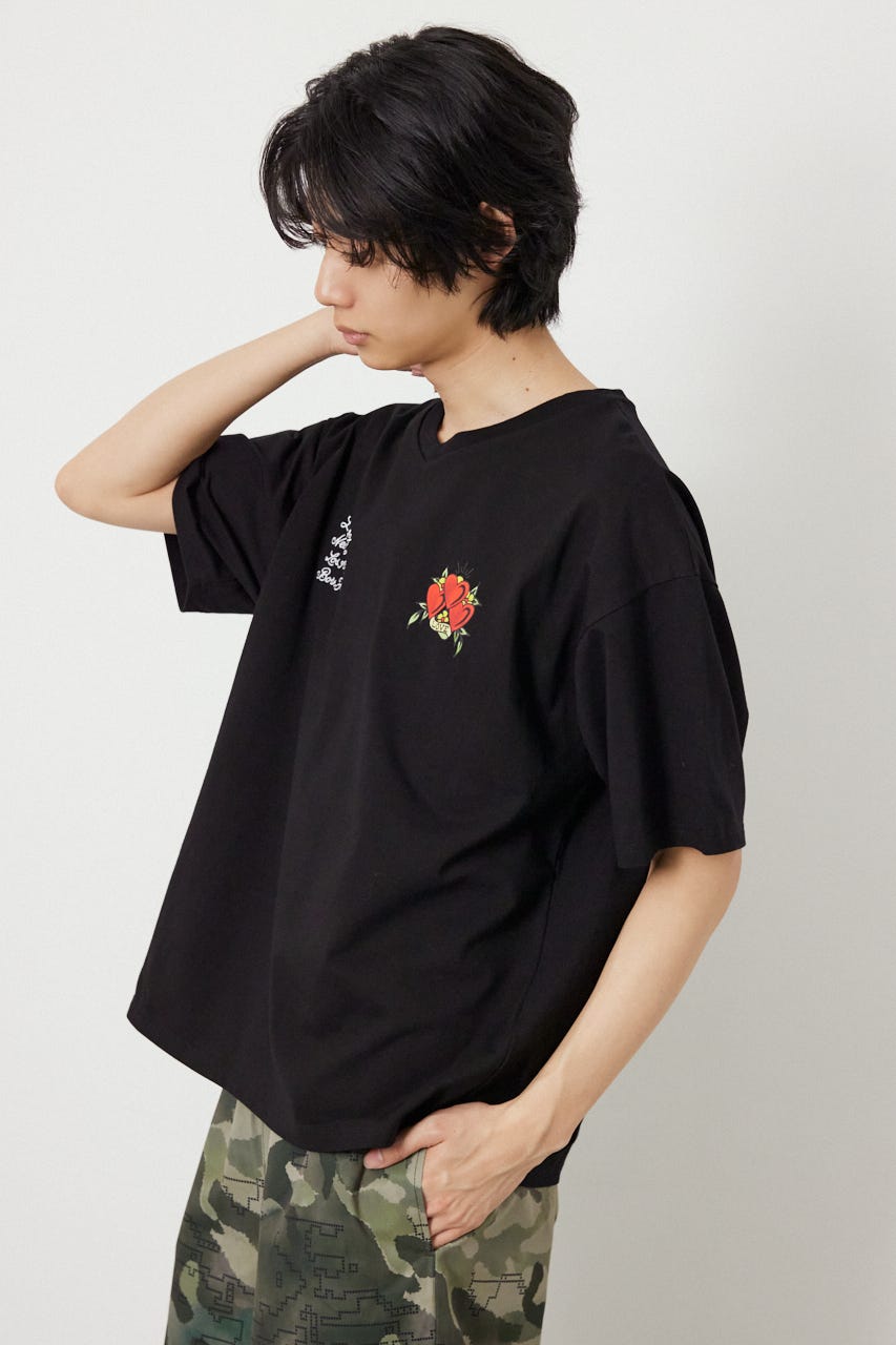 (Ed Hardy) ETERNAL LOVE Tシャツ BLK M