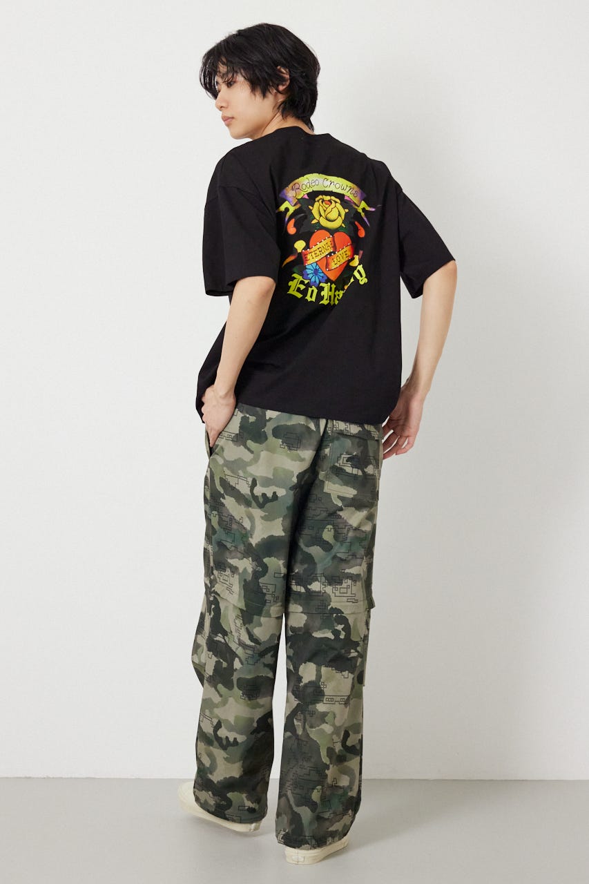 (Ed Hardy) ETERNAL LOVE Tシャツ BLK M