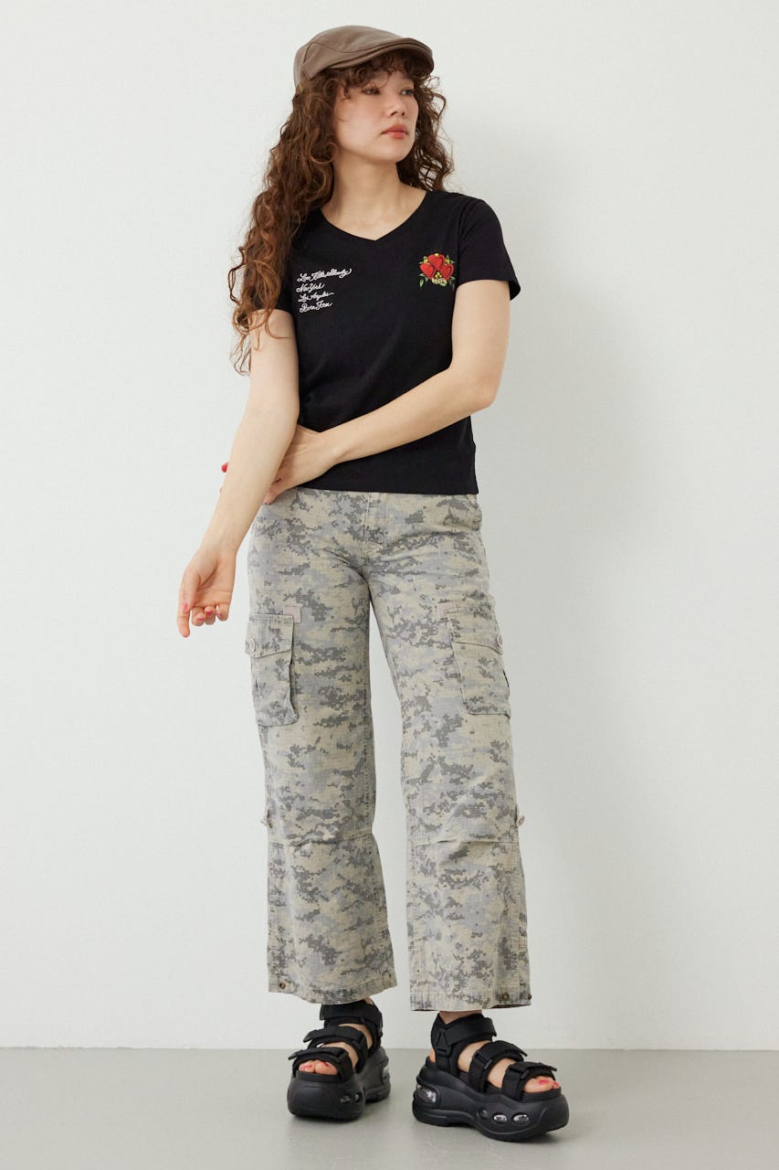 (Ed Hardy) ETERNAL LOVE Tシャツ BLK M