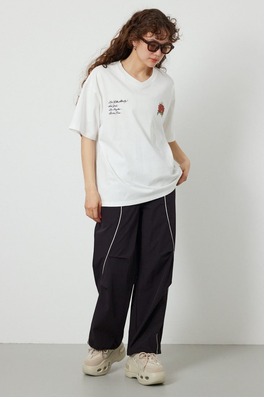 (Ed Hardy) ETERNAL LOVE Tシャツ O/WHT M